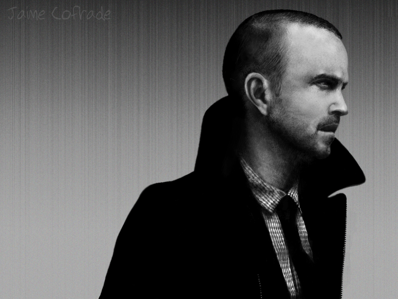 Aaron Paul (Jesse Pinkman-Breaking Bad) Portrait