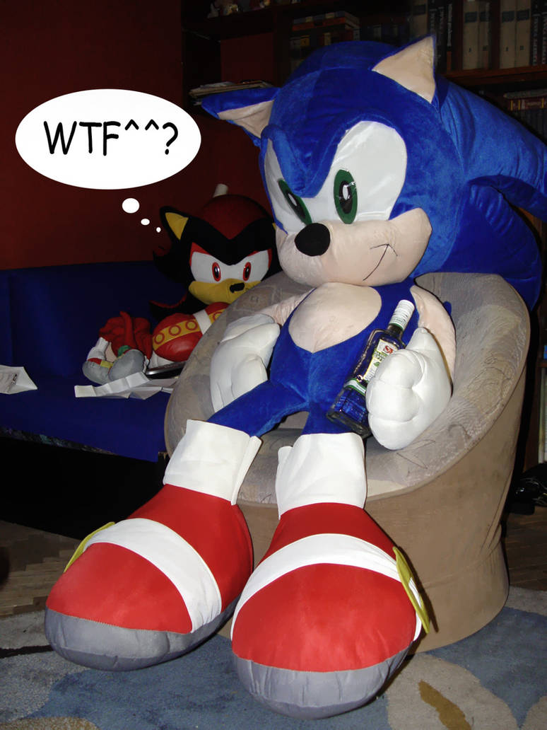 Huge Plush Sonic by varyen on DeviantArt