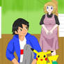 Ash and Serena Amourshipping family life