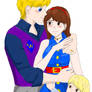 Charlie, Violet and Wilbur. Bucket family