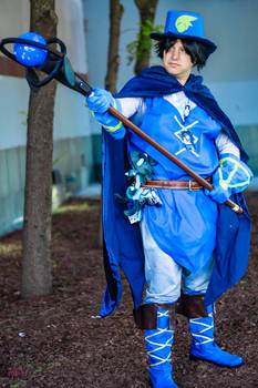 Aura Guardian Ash/ Sir Aaron cosplay