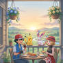 Amourshipping porch side evening