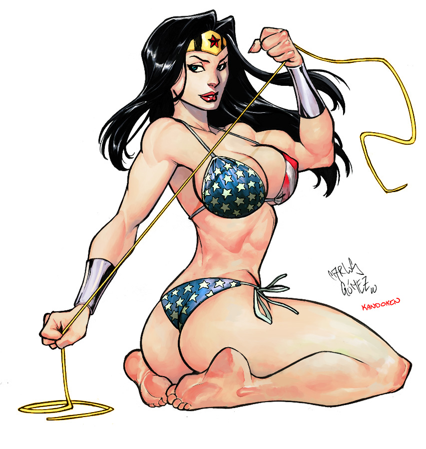 Wonder Woman Bikini colors