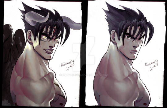 Devil Jin x Jin bust commission