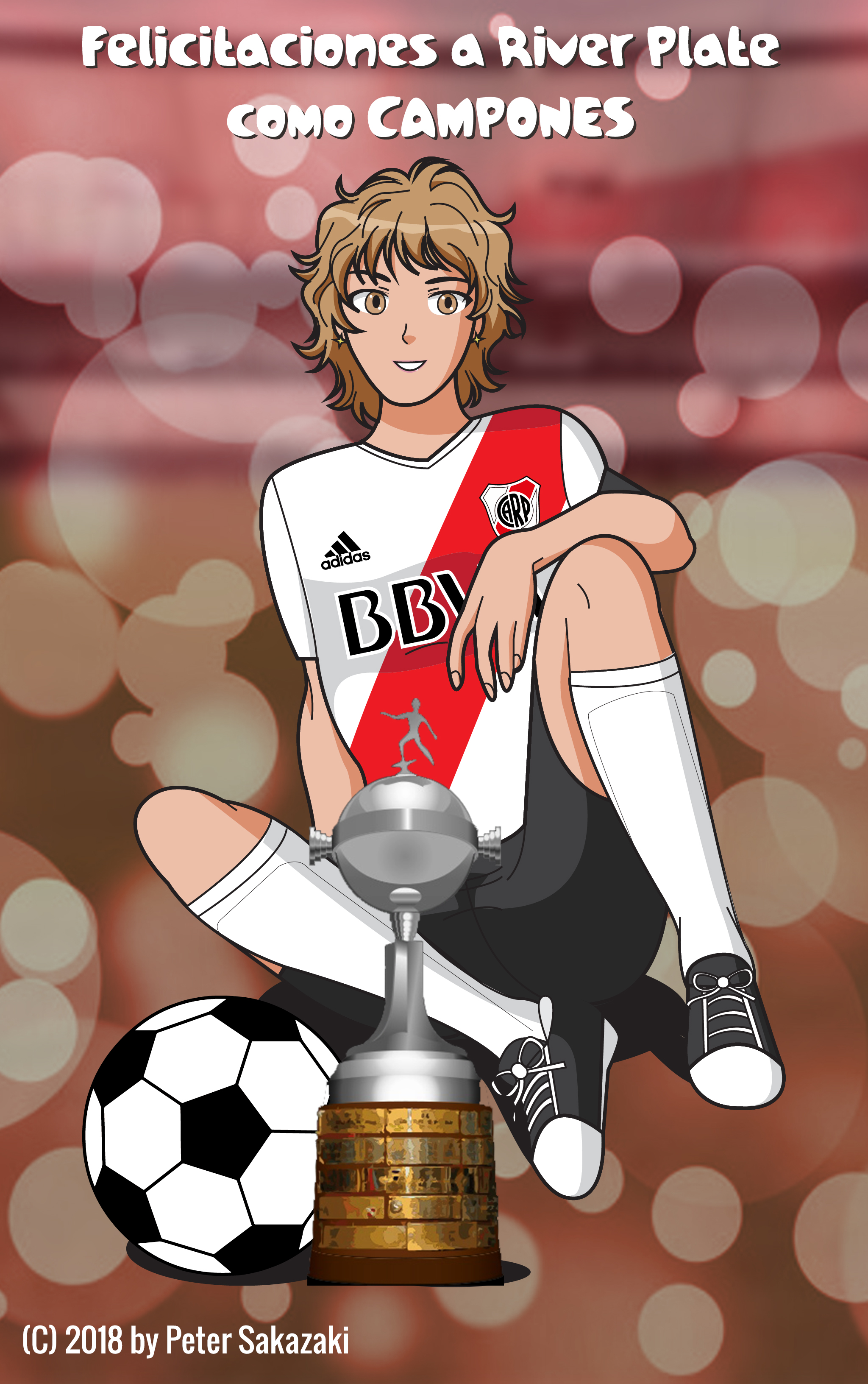 Copa Libertadores Trophy River Plate