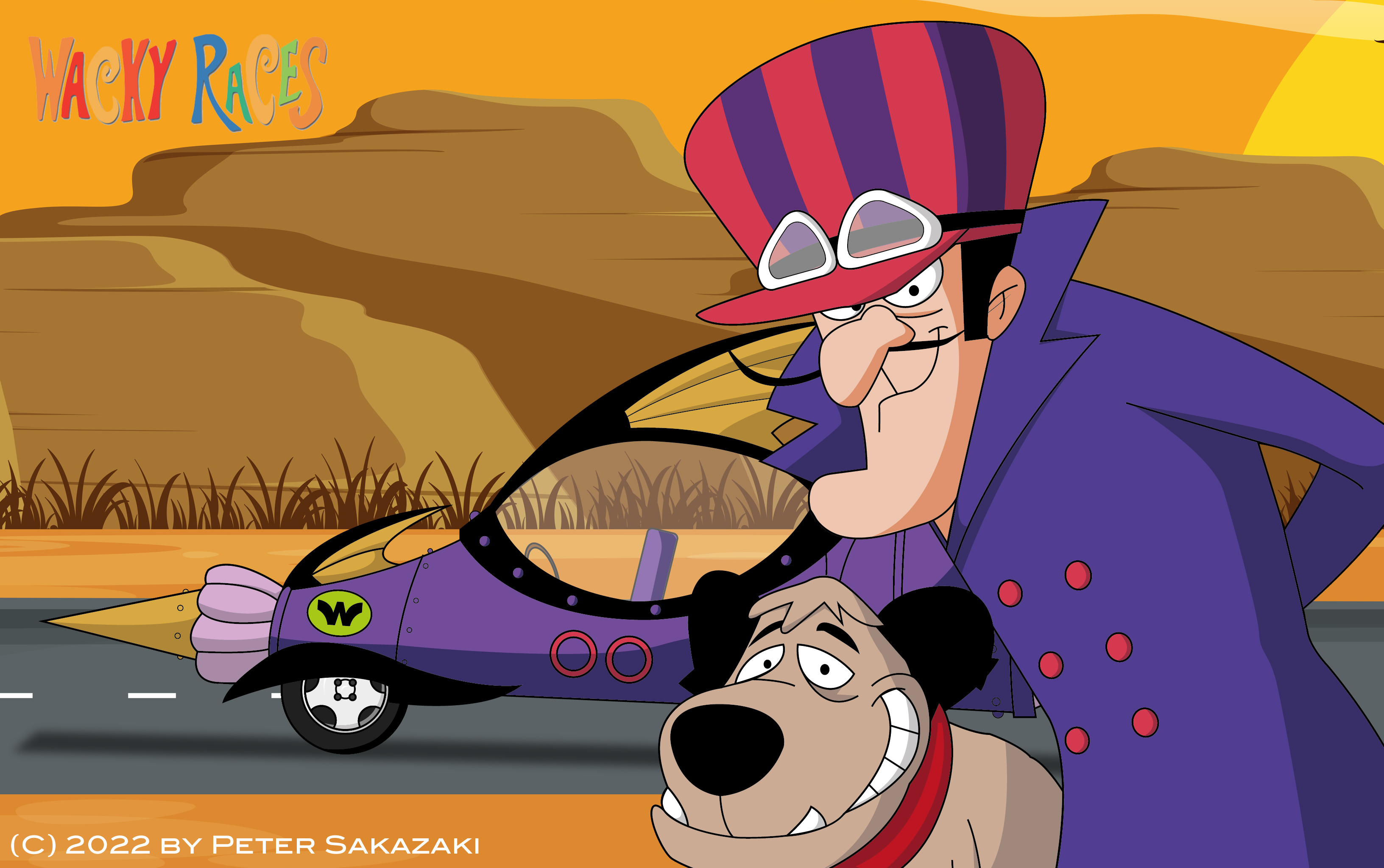 Wacky Races Characters Red Max Tribute 6: Wacky Races by Peter-Sakazaki on DeviantArt