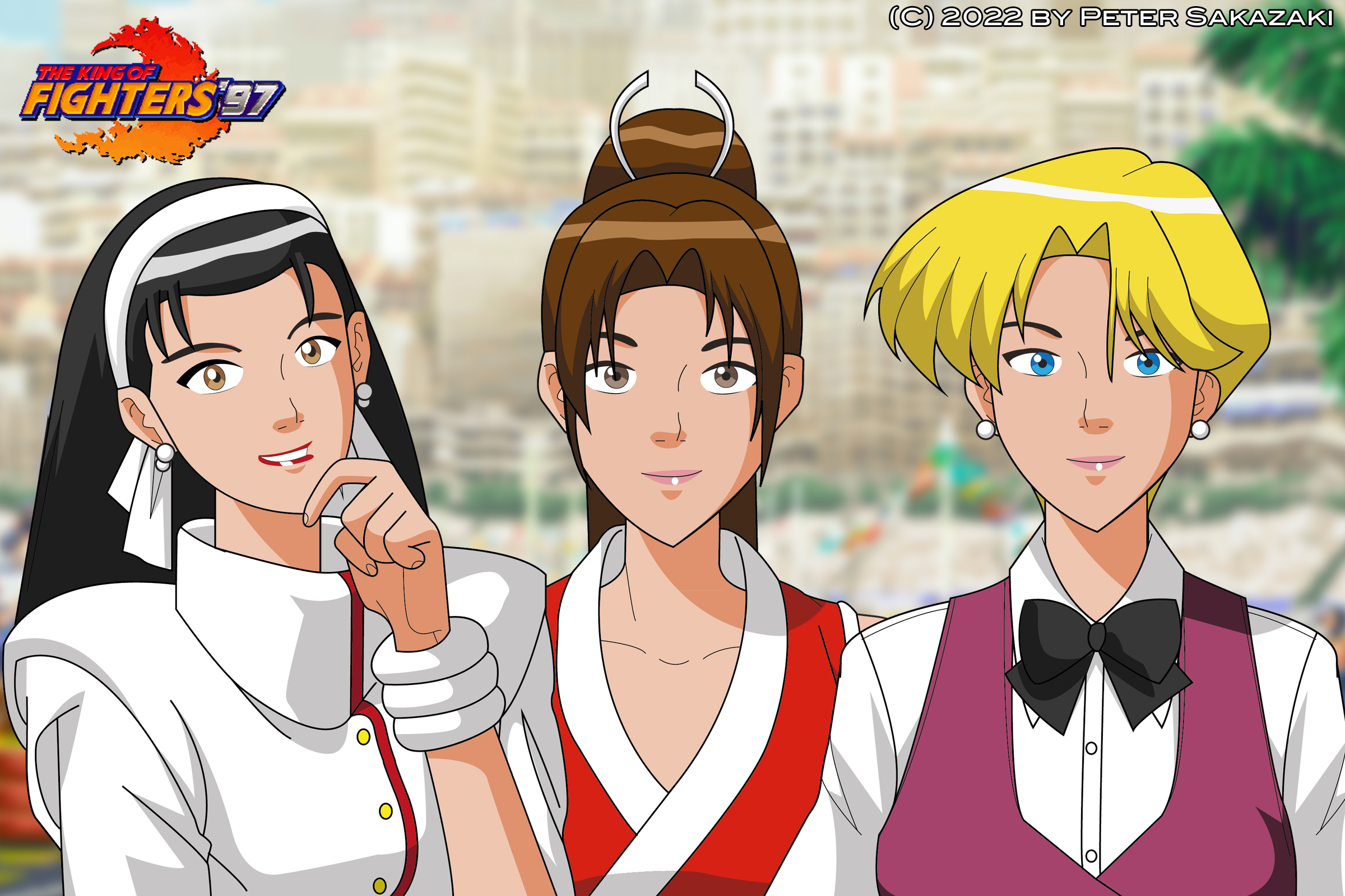 King Of Fighters 99 Women Fighters Team by hes6789 on DeviantArt