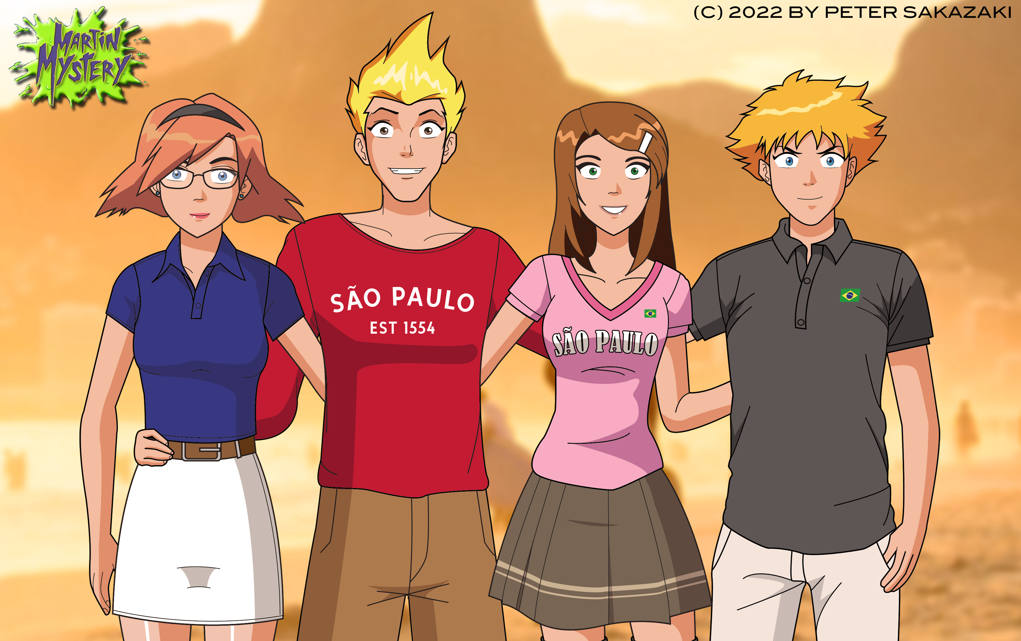 Tribute 27: Martin Mystery by Peter-Sakazaki on DeviantArt