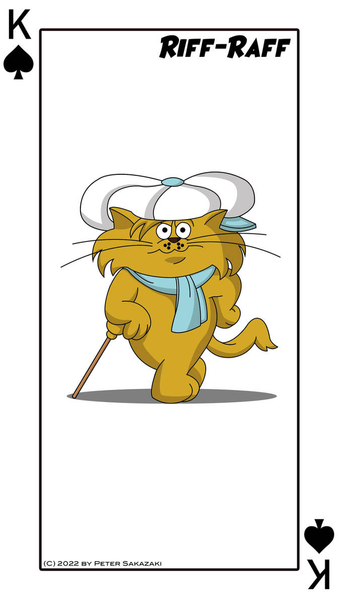 Heathcliff Riff Raff Deviantart Riff-Raff (King of Spades) by Peter-Sakazaki on DeviantArt