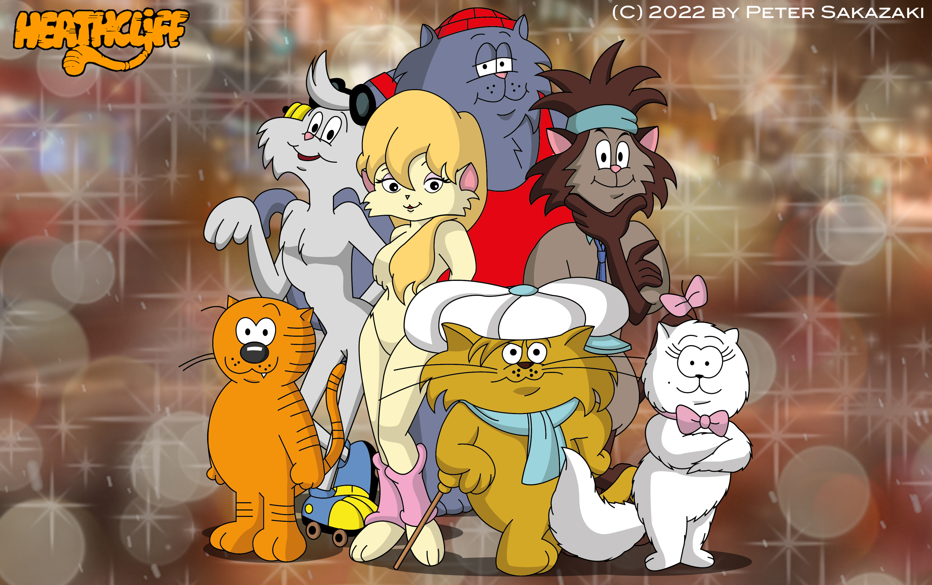 Tribute 33: Heathcliff and the Catillac Cats by Peter-Sakazaki on DeviantArt Tribute 33: Heathcliff and the Catillac Cats by Peter-Sakazaki on DeviantArt