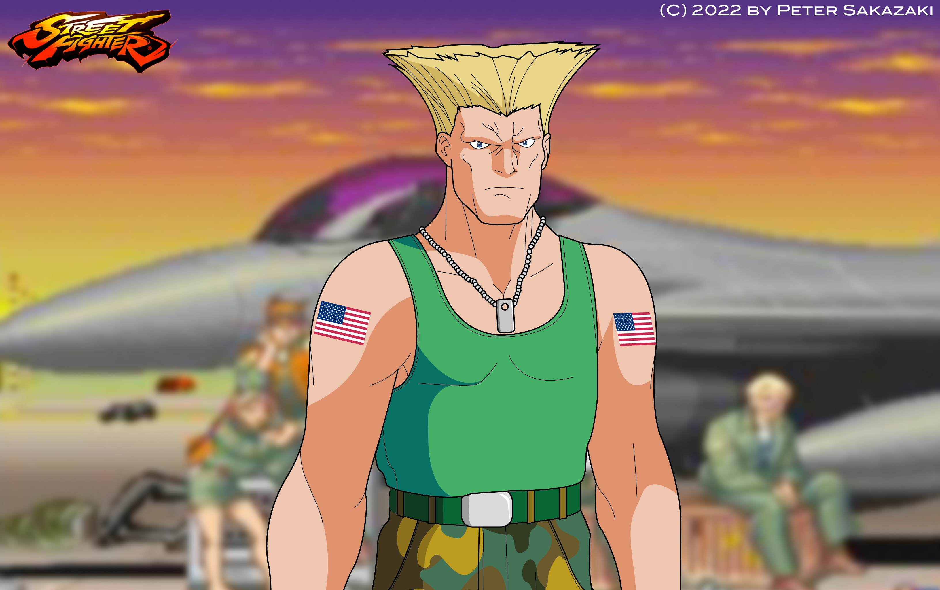 Guile Character select SUPER STREET FIGHTER 2 by viniciusmt2007 on