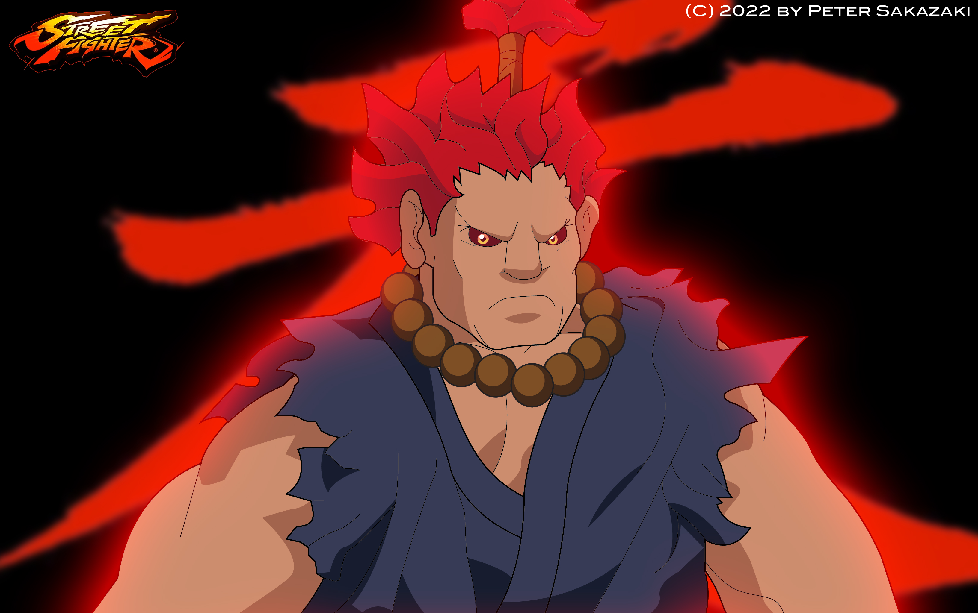 Evil Akuma from Street Fighter 2 - Playground