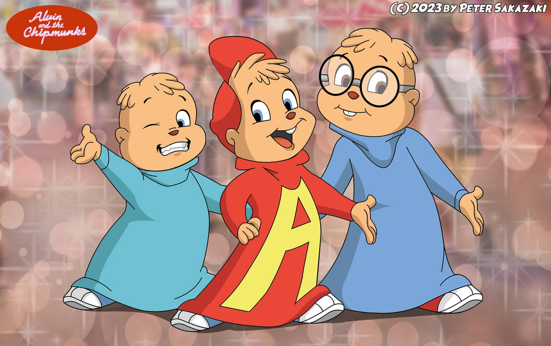 Tribute 49: Alvin and The Chipmunks by Peter-Sakazaki on DeviantArt