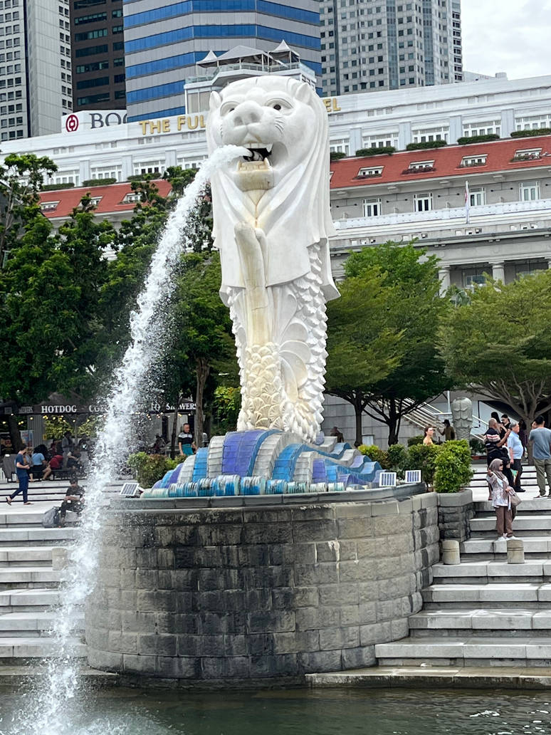 The Merlion (Merlion Park) by Peter-Sakazaki on DeviantArt