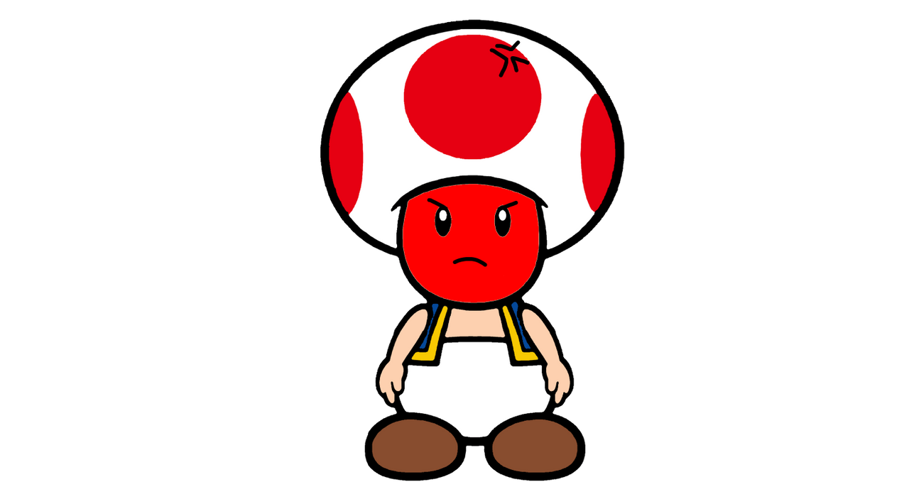 Captain Toad Angry Super Mario: Toad Angry 2D by PaultheDualArtist on DeviantArt