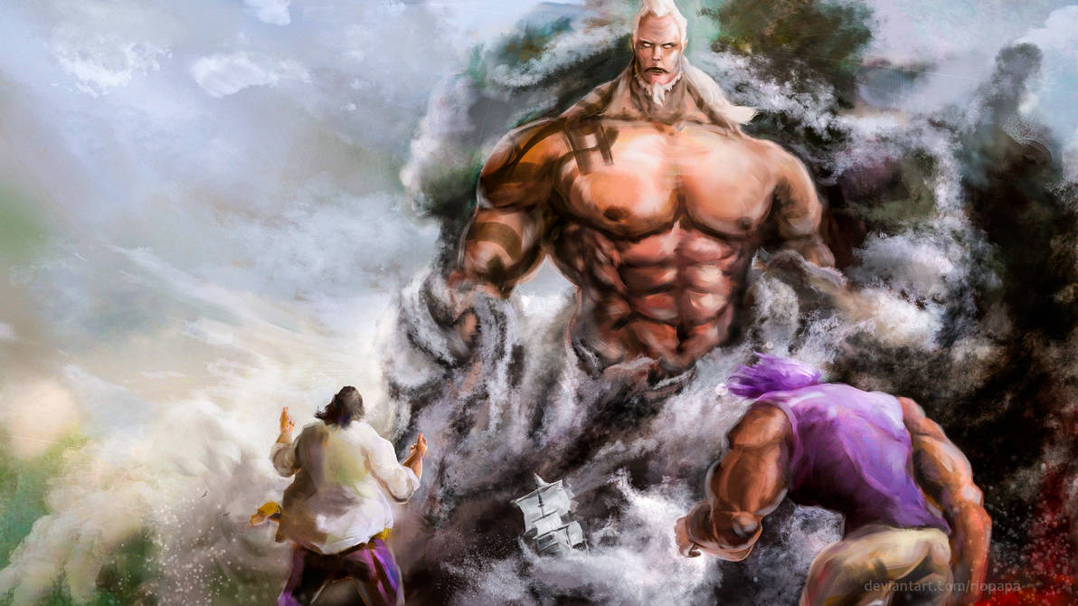 Kong Vs Teach One Piece By Riopapa On Deviantart Kong Vs Teach One Piece By Riopapa On Deviantart