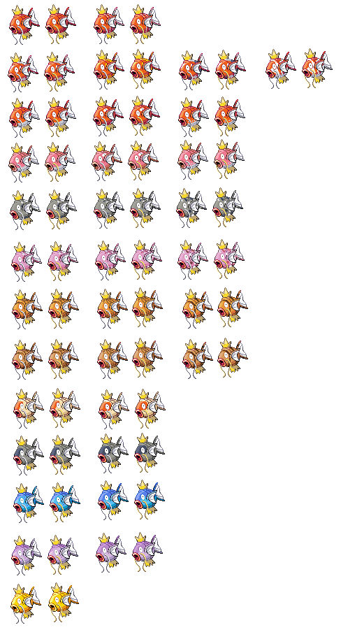 Magikarp Jump! Patterns Gen 5 Style by gamer5020 on DeviantArt