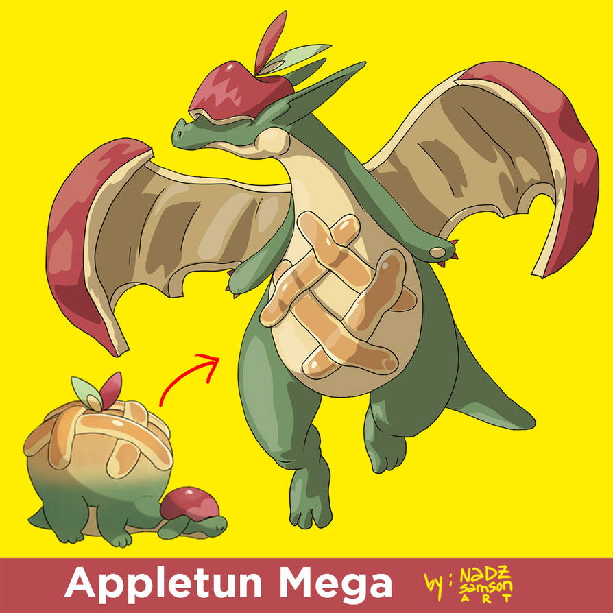 AppleTun Mega Evolution by rsam on DeviantArt