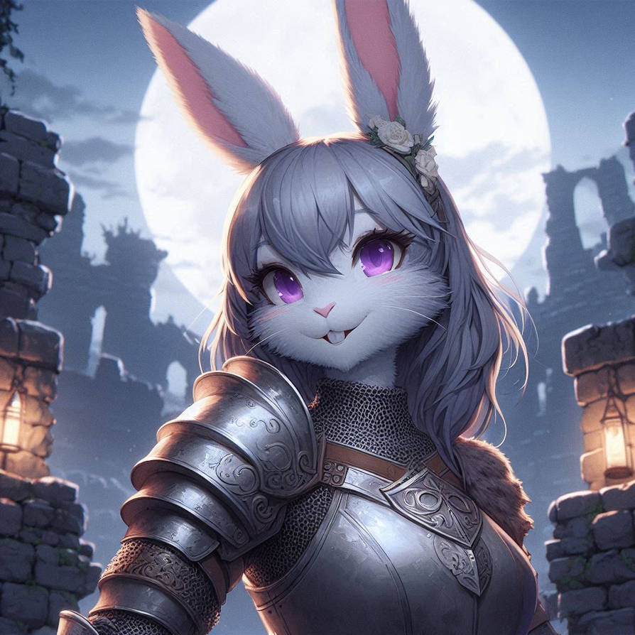 Knight Rabbit by DanLightOfMoon on DeviantArt