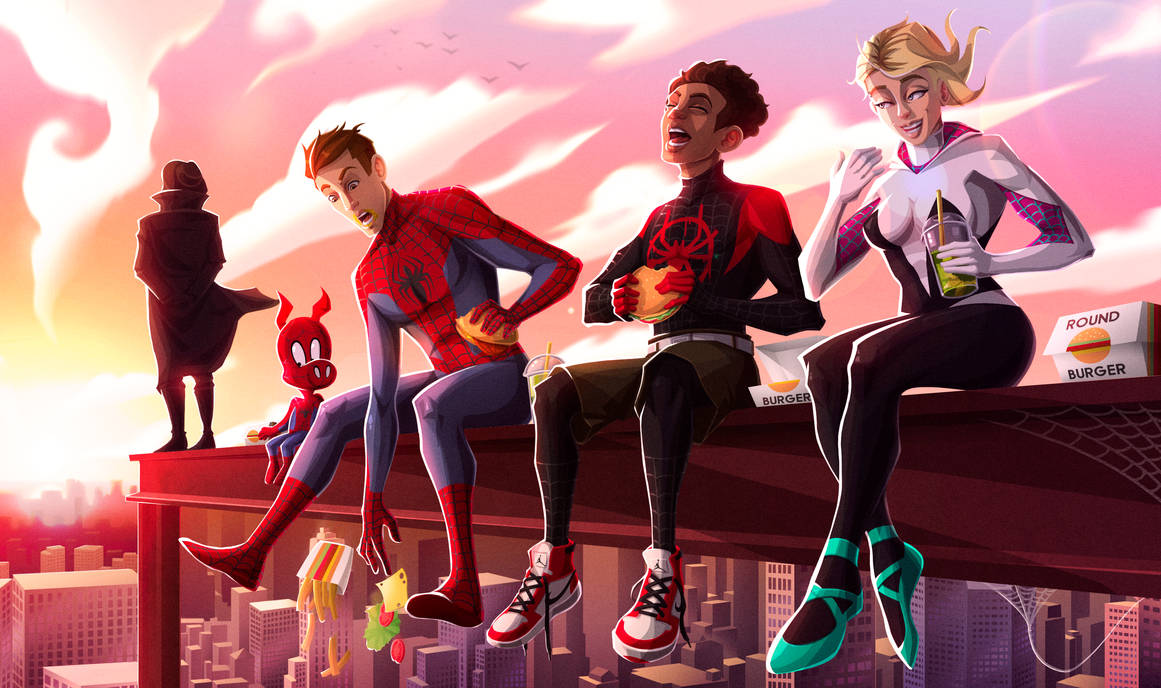 Fanart Spiderman into the spider verse by Melokmel on DeviantArt