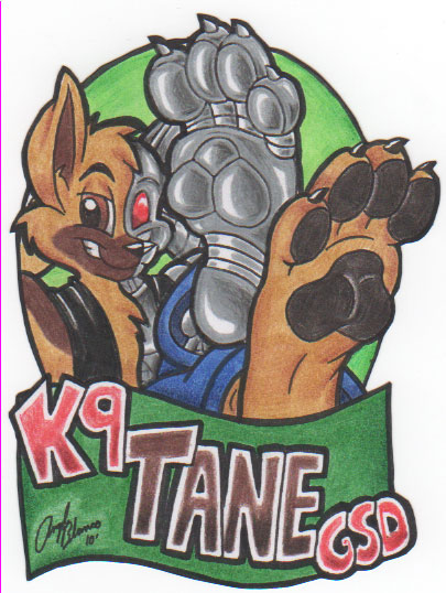 Tane Paw Badge