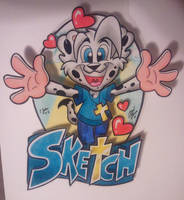 Sketch 3D Badge