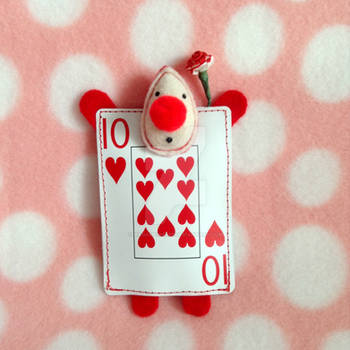 Red Card Guard Plushie (Alice in Wonderland)