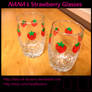 NANA's Strawberry Glasses