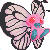 Pink Butterfree