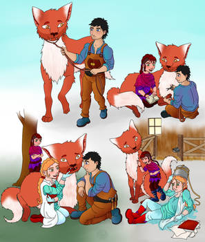 Clypa's story illustrations