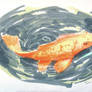 Koi -little painting-