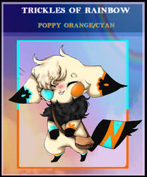 {RC} Poppy the Cyan/Orange Trickle