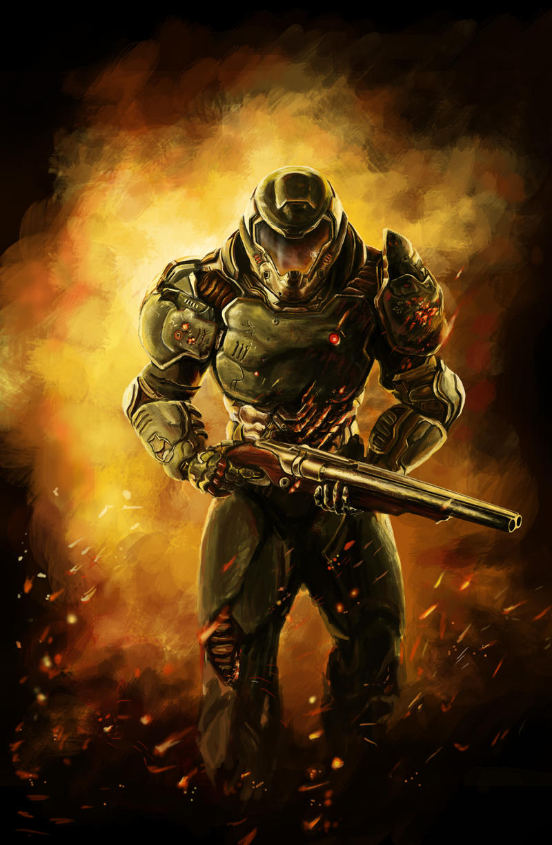 Doom Slayer by FrostedFlakes62 on DeviantArt