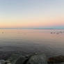 Winter light over the bay
