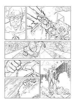 the flash comic sample