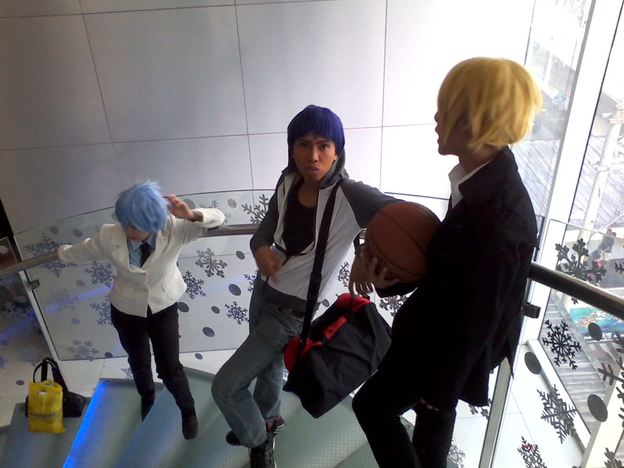 KnB - Bishonen at the stairs