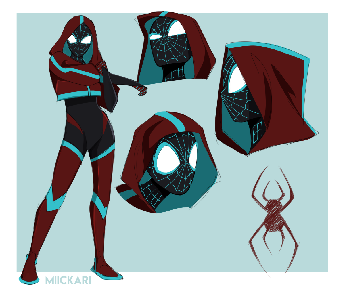 [ spidersona ] by Miickari on DeviantArt