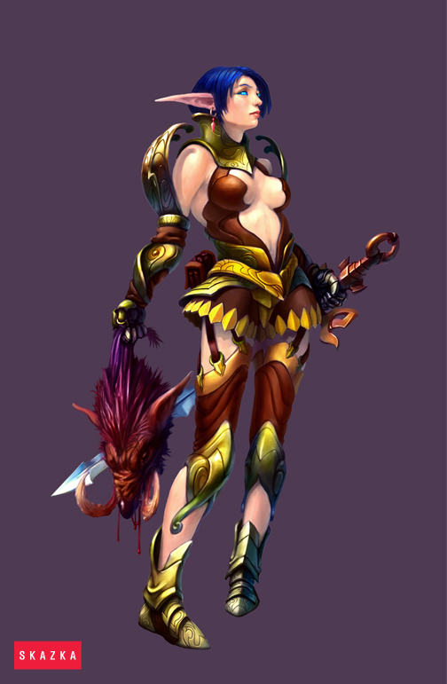 Elf warrior female