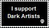 Dark Artist stamp