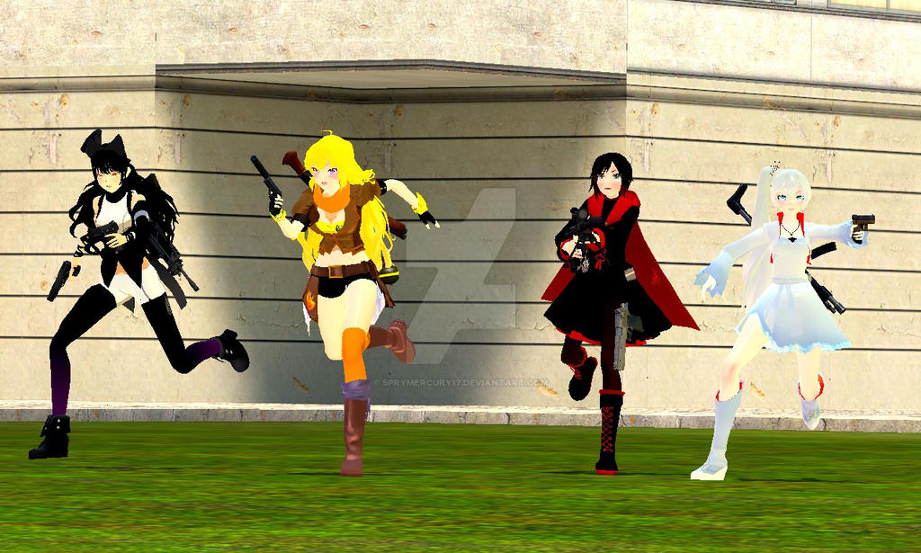 Tf2 Rwby Mod Team RWBY (gmod) by SpryMercury17 on DeviantArt
