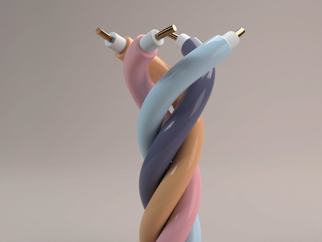 Cinema 4D : Twisting wires Loop Animation Tutorial by dumdumknowhow on ...