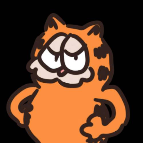 Garf doodle by GalaxyCatx2 on DeviantArt