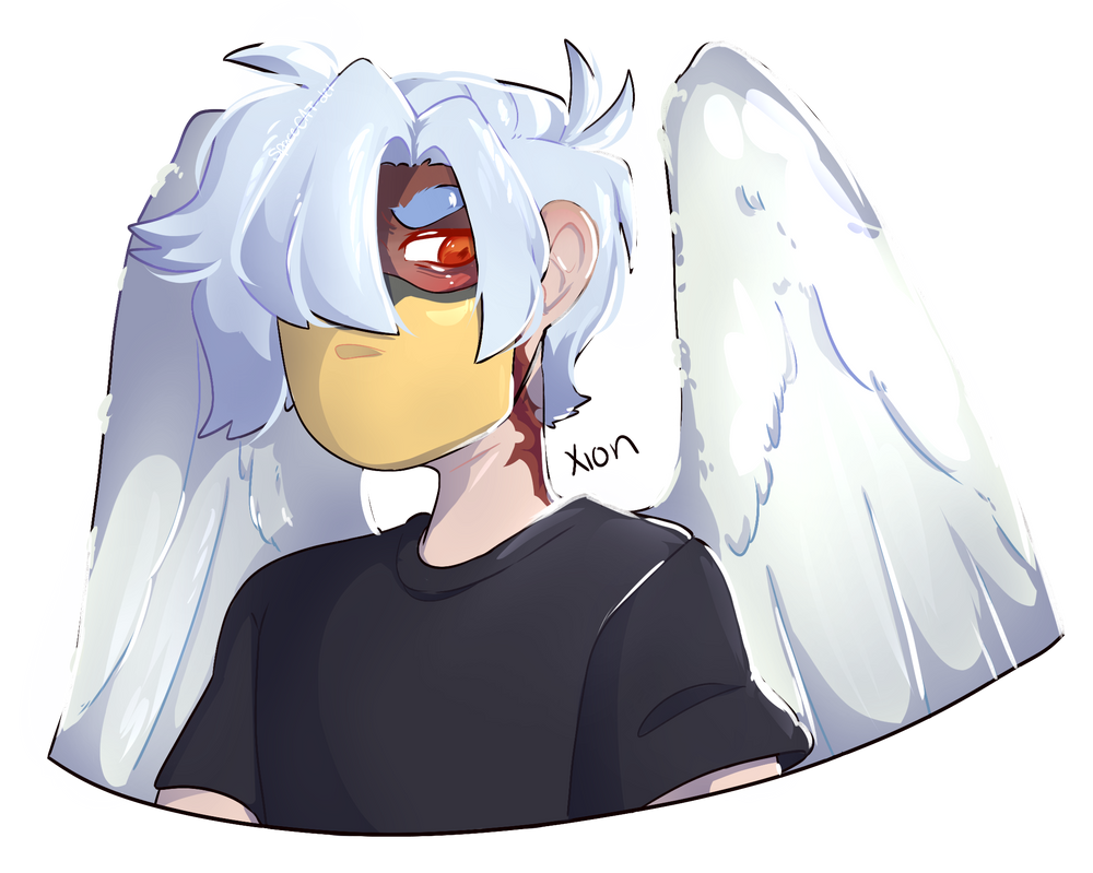 Xion Portrait by CosmicCATArtz on DeviantArt