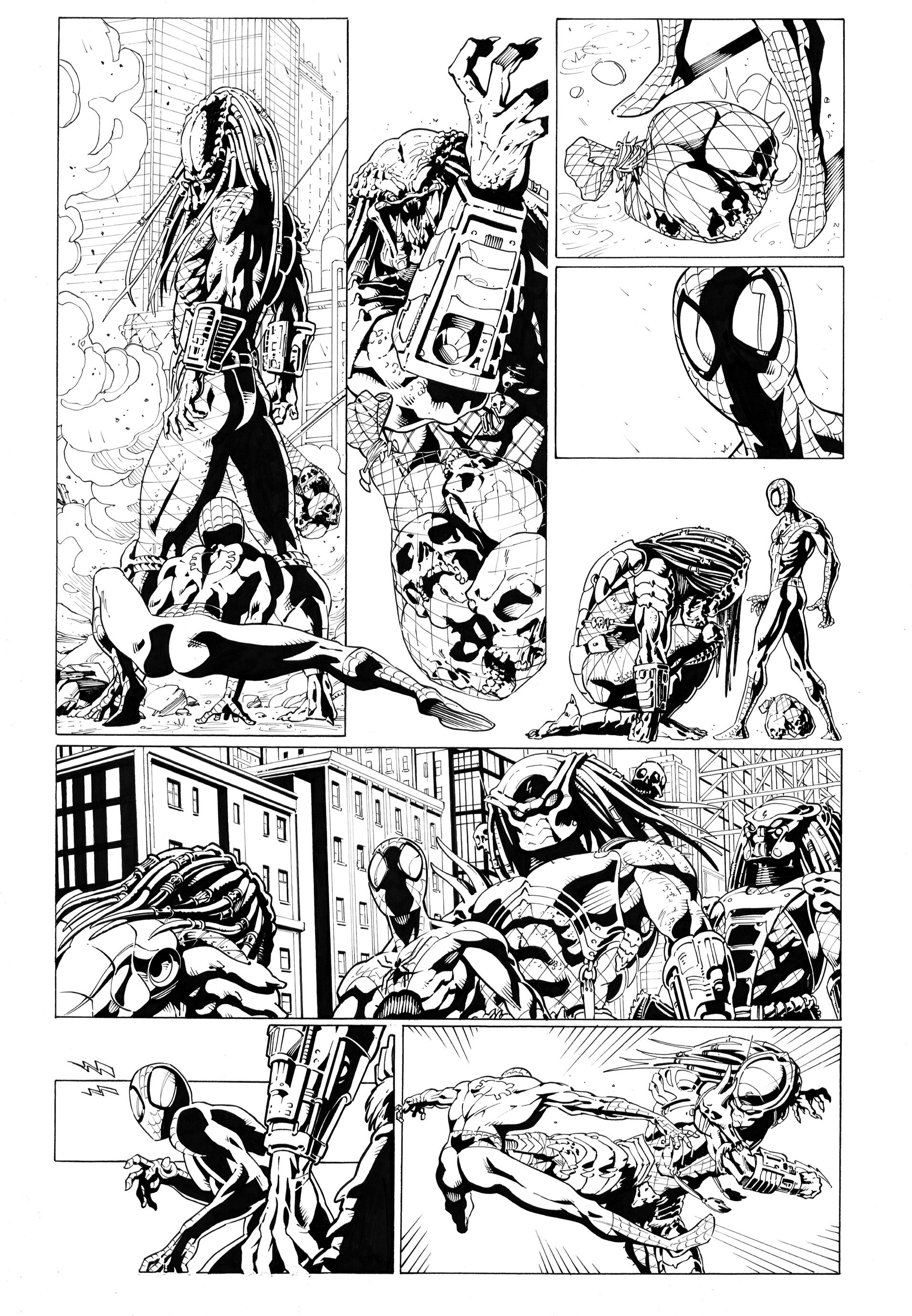 Spiderman vs Predator page3