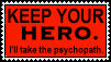 No Heroes - Psychopaths by Scarecrow--Stamps