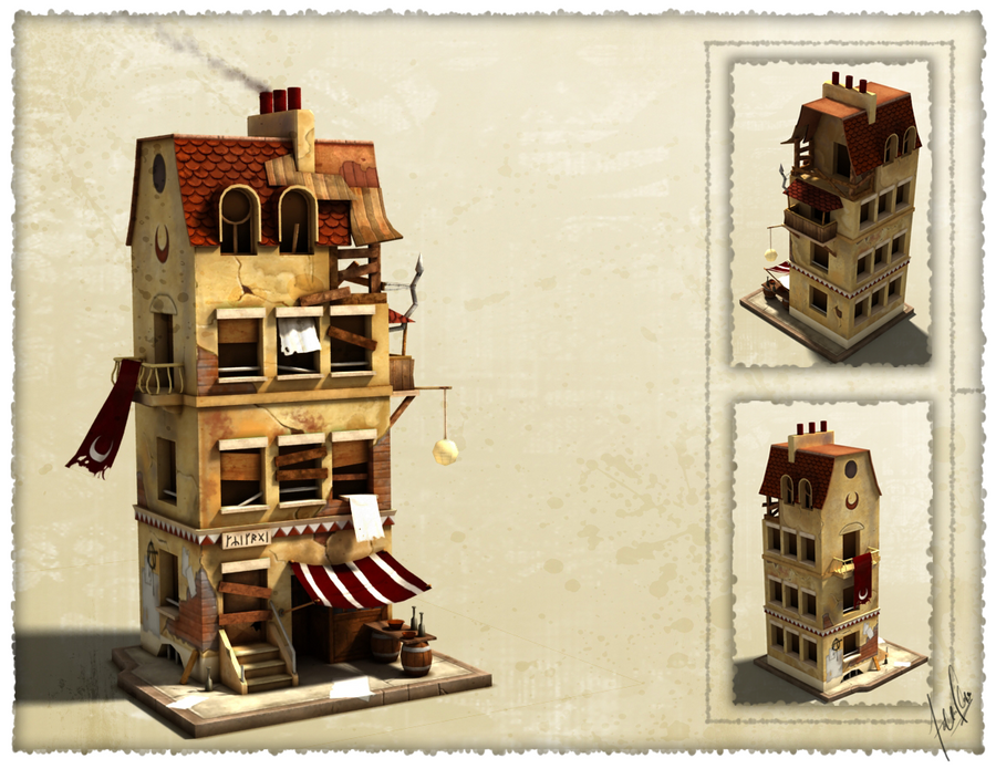Cathair Mundi Building 3D by fallonclarke