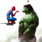 Spidey vs. Hulk