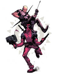 Hawkeye n Deadpool #2