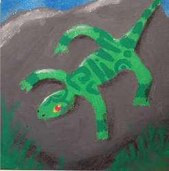 My art project: gecko