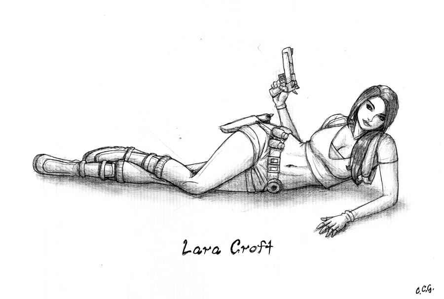 Pinup no 2 Lara Croft